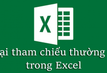 Tìm hiểu 3 loại tham chiếu trong Excel phổ biến, thường gặp nhất